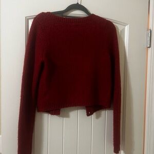 PacSun Deep Red Women's Sweater
